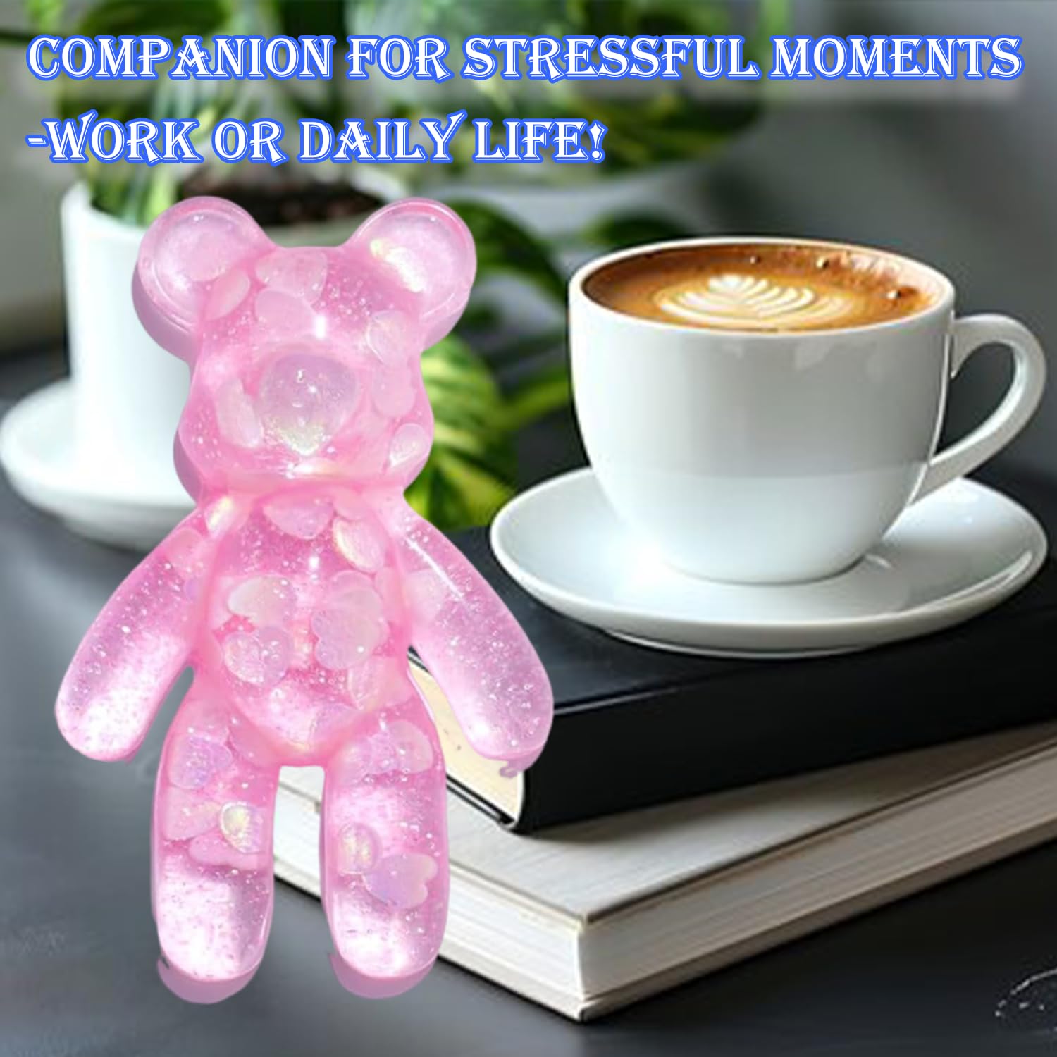AKLOPE Pocket Bear Hug, Anxiety Relief Gift- Emotional Support Card, Stress Relief for Autism, Mental Health Positivity,Comforting Gift for Son