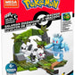 Mega Construx Pokemon Machop Vs. Galarian Zigzagoon Construction Set, Building Toys for Kids (GVK82), Red