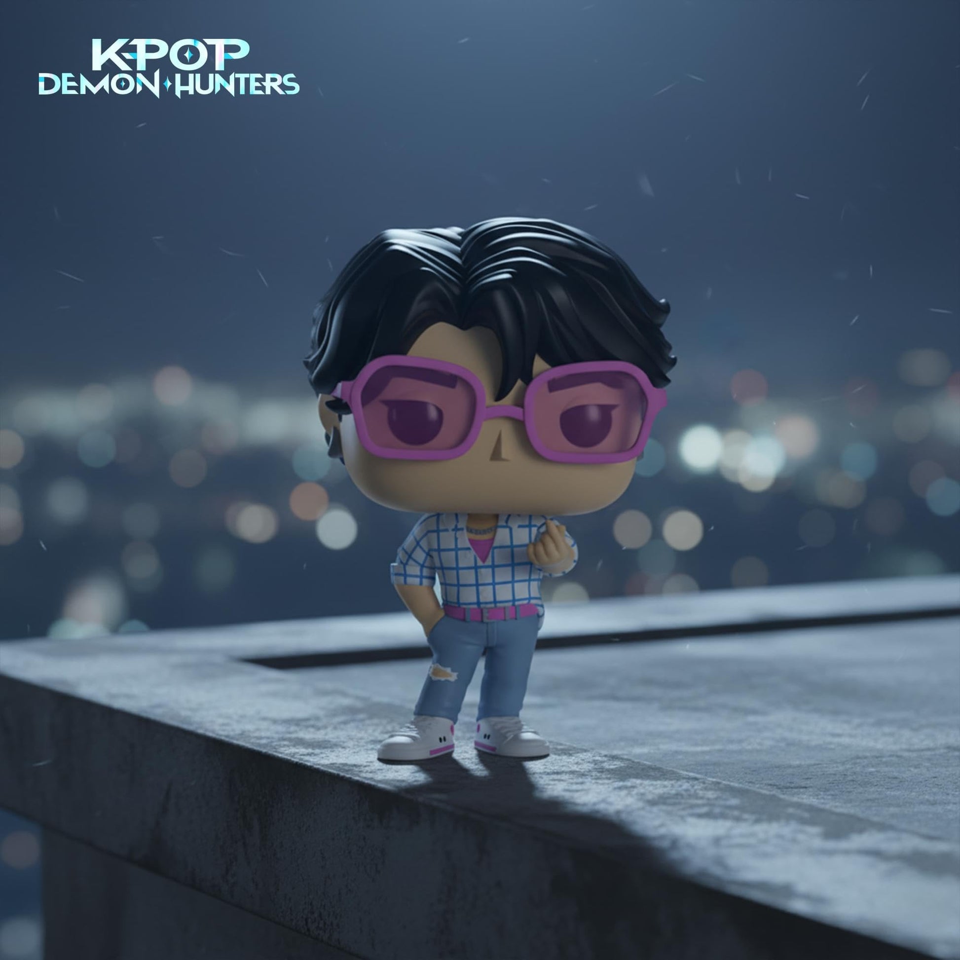 Funko Pop! Animation: Kpop Demon Hunters - Jinu - 1/6 Odds for Rare Chase Variant - Collectable Vinyl Figure - Gift Idea - Official Merchandise - Toys