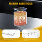 TCGENITH Booster Bundle Acrylic Magnetic Case for TCG Boxes, 5mm Thick Stackable Protector with Magnetic Closure, Display Storage for Card Game Packs