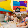 Tote a Fort Original XL Blanket Fort Building Kit - Portable Playhouse Play Tent Fort - Indoor & Outdoor Toy Set for Ages 4-12+ - STEM Toy - 4 Blanket