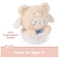 GUND Sanrio Cinnamoroll 6-Inch Plush Toy in Café Latte Bear Outfit; Ages 1+