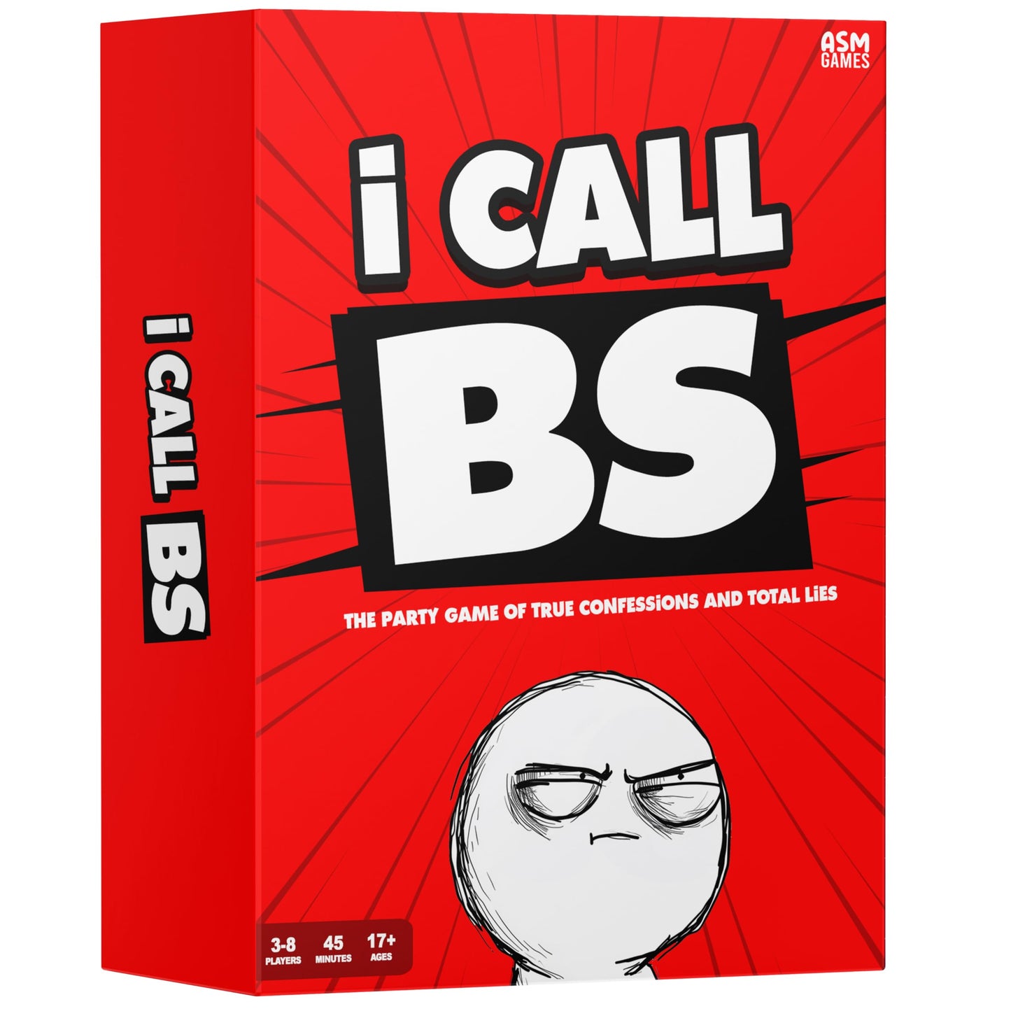 I Call BS - Hilarious Party Game for Adults Filled with Confessions and Lies, a Card Game Where You Call Out Your Friends and Family