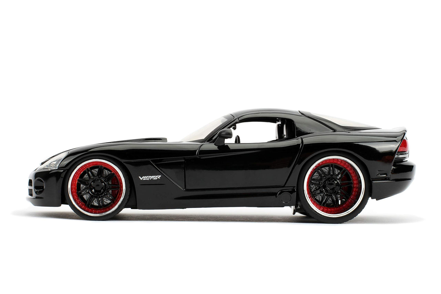 Fast & Furious Letty's Dodge Viper SRT 10 1/24 Scale Diecast Car Black