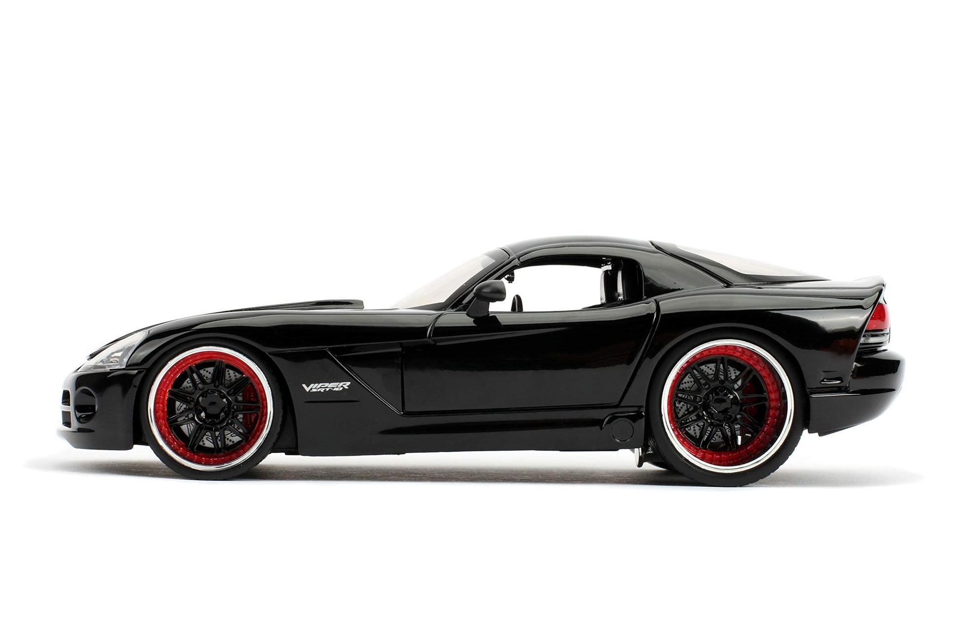 Fast & Furious Letty's Dodge Viper SRT 10 1/24 Scale Diecast Car Black