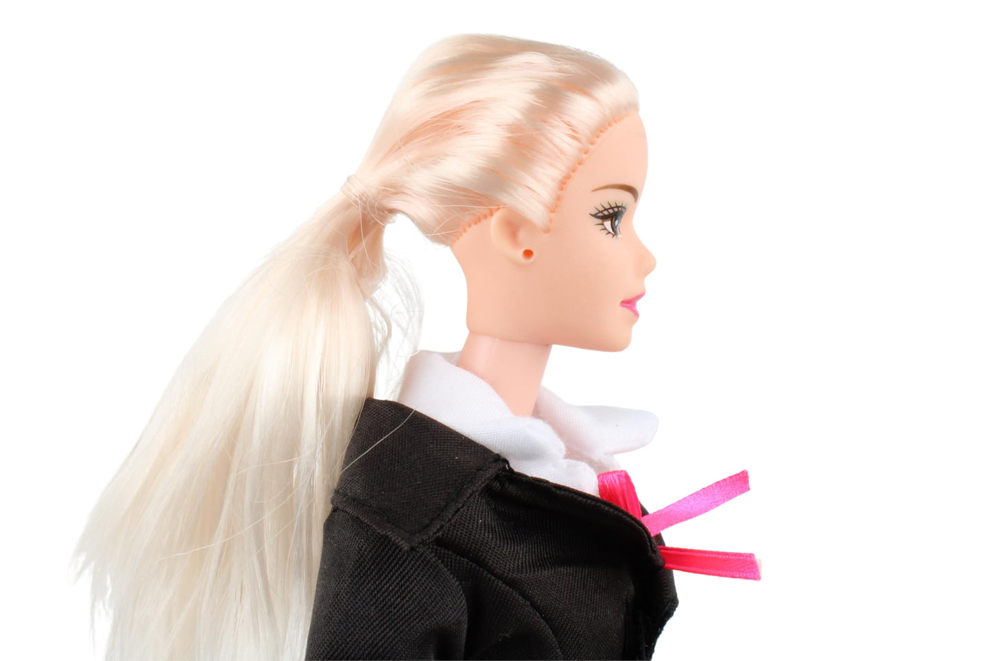 Daron Female Pilot Doll with Luggage - Hair Color May Vary