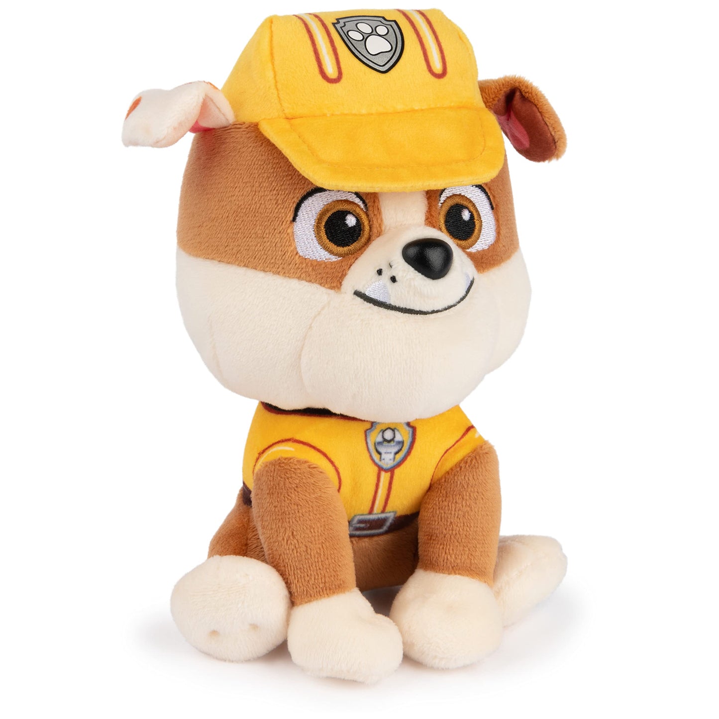 GUND PAW Patrol Rubble 6-Inch Plush Toy, Stuffed Animal for Ages 1+