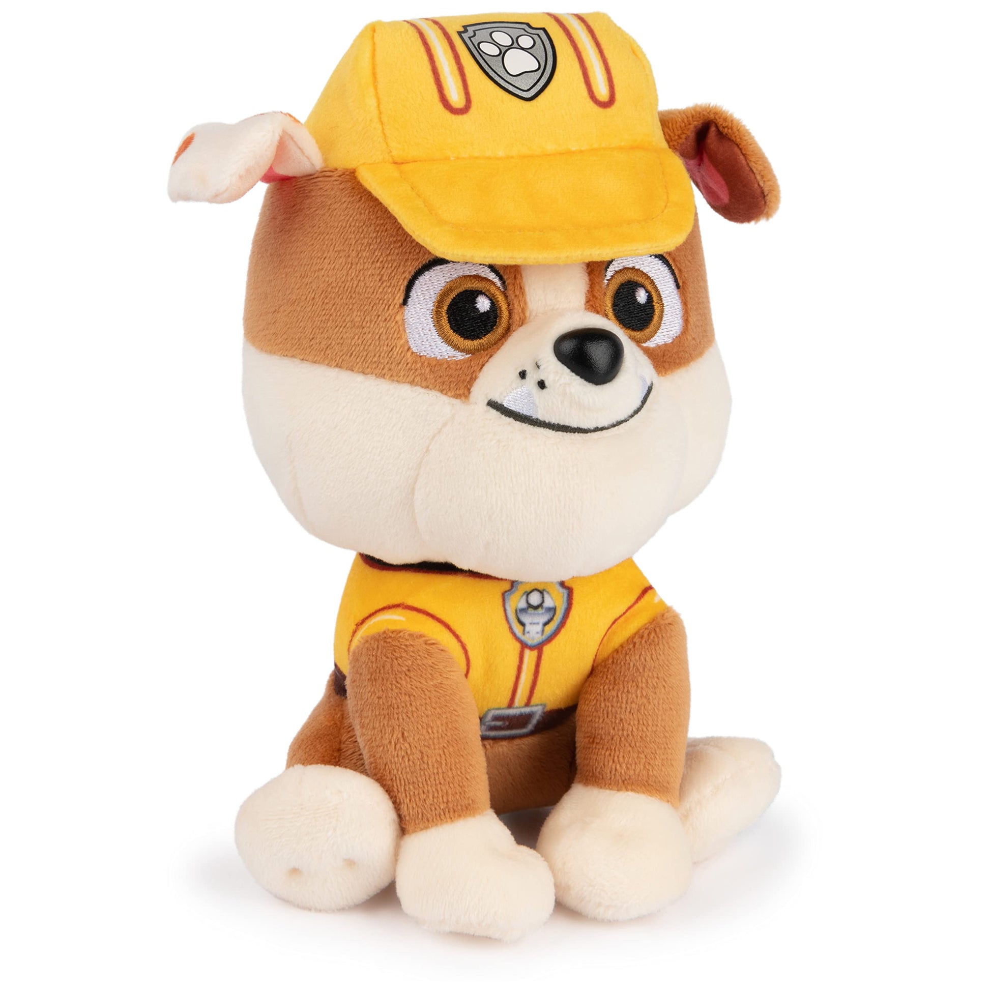 GUND PAW Patrol Rubble 6-Inch Plush Toy, Stuffed Animal for Ages 1+