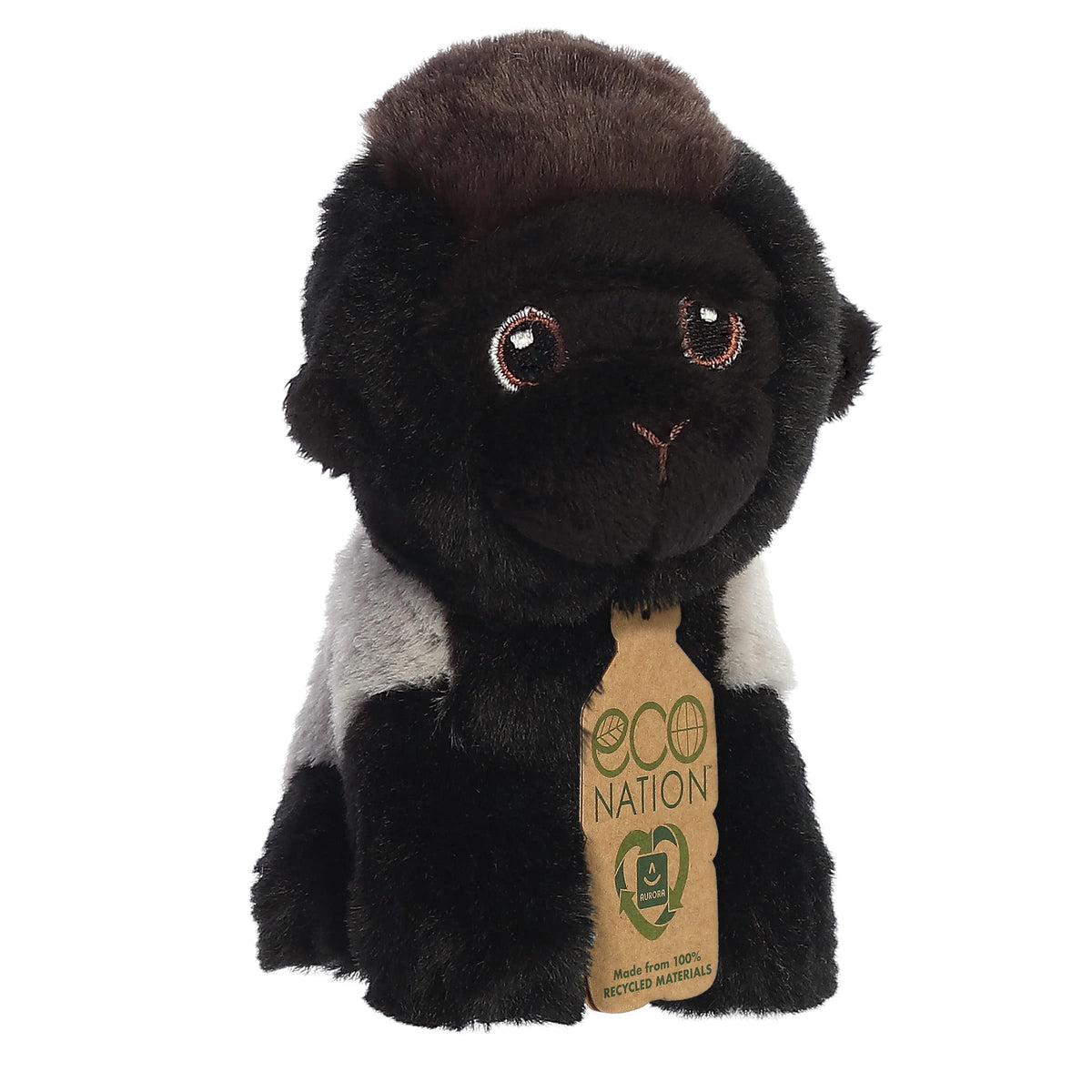 Aurora Eco Nation 5.5" Gorilla Responsibly Made Stuffed Animal