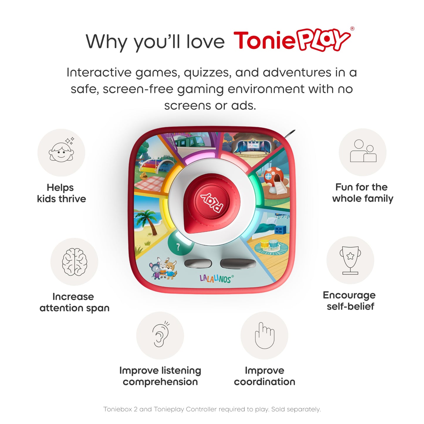 Tonies Lalalinos: Find The Photo Tonieplay Story Game [Requires Toniebox 2 & Controller]