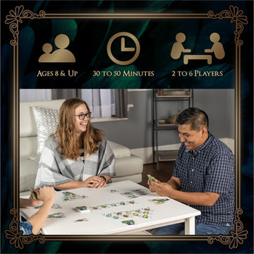 Calliope Games Enchanted Plumes - Strategy Card Game - Perfect for Family Game Night - 2-6 Players - from The Makers of Tsuro and Roll for It!