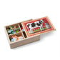Melissa & Doug 4‑in‑1 Wooden Farm Jigsaw Puzzle Set, 48 Pieces with Storage Box, Toddler Puzzle Toy for Kids Ages 3+