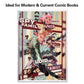 10ct Current Comic Book Toploaders - Modern Comic Book Top loaders, Crystal Clear Regular Comic Book Topload, Premium PVC Comic Book Holder, Crystal