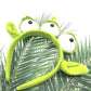 CHAOYUN 1PCS Green Toy Story Alien Headband Stretchy Plushy Three-eyed