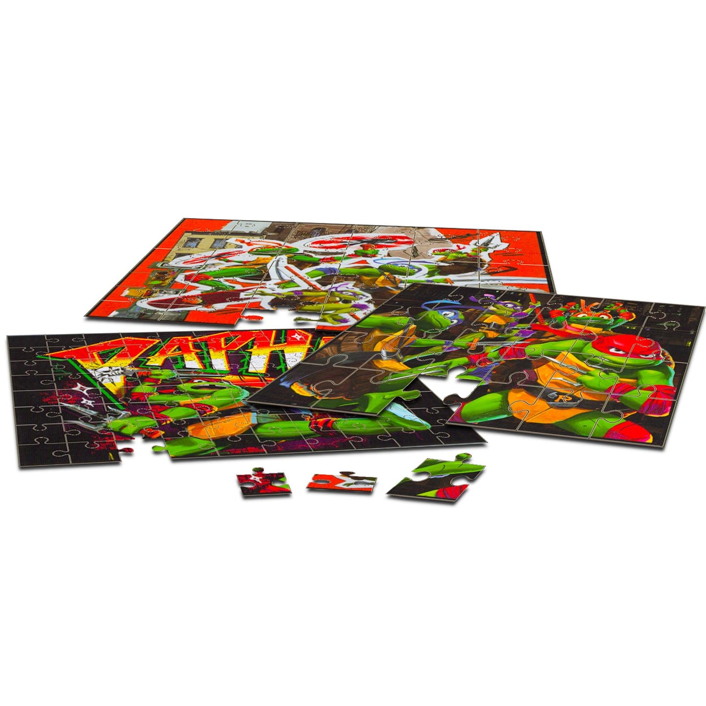 Teenage Mutant Ninja Turtles Jigsaw Puzzles for Kids, Ages 4-8 Bundle