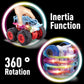 TQBYNJ Monster Truck Toys for 3 4 5 Year Old Boys - Friction Powered Toy Cars for Toddlers Boys Girls Ages 3-6 - Push and Go Cars Christmas Birthday