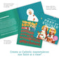 PRAY BY STICKER: Saints Sticker Book - Religious Activity - Interactive Faith-Based Learning with Stickers - Educational & Spiritual Book - Saints