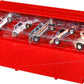Hot Wheels Premium Toy Cars & Trucks, Lion’s Roar Container Set with 5 Die-Cast 1:64 Scale Drag Racing Vehicles in Collectable Display Container