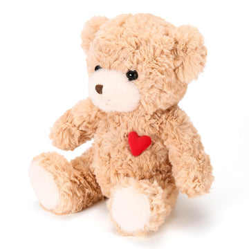 ABEARCAR Red Heart Teddy Bear Stuffed Animals,Soft Cute Teddy Bear Plushies Toy - Valentine's Day, Christmas for Kids Girlfriend