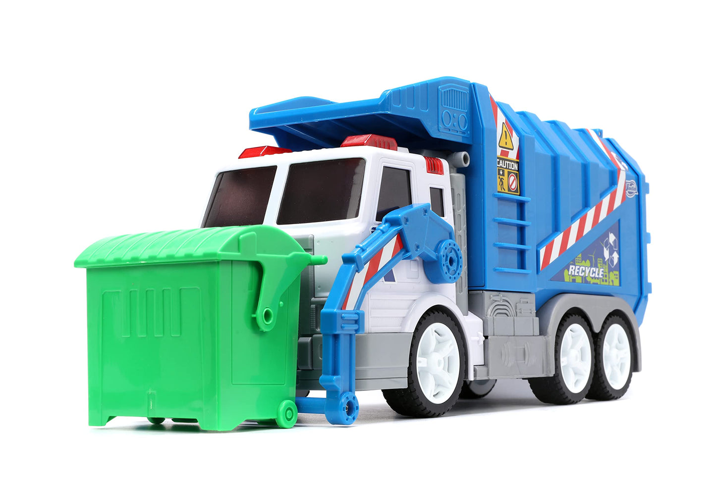 Jada Just Trucks Garbage Truck, Toys for Kids and Adults
