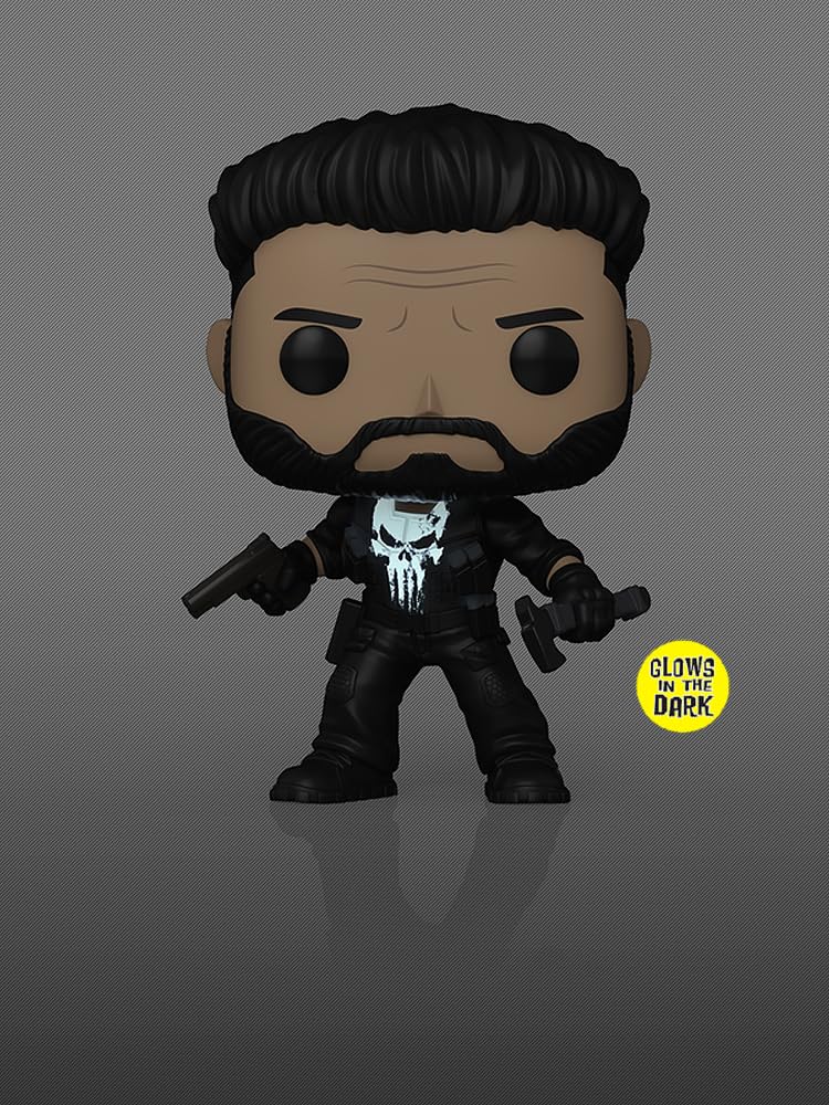 Epic Collectibles Pop Marvel: One Last Kill - Punisher (Glows in the Dark)