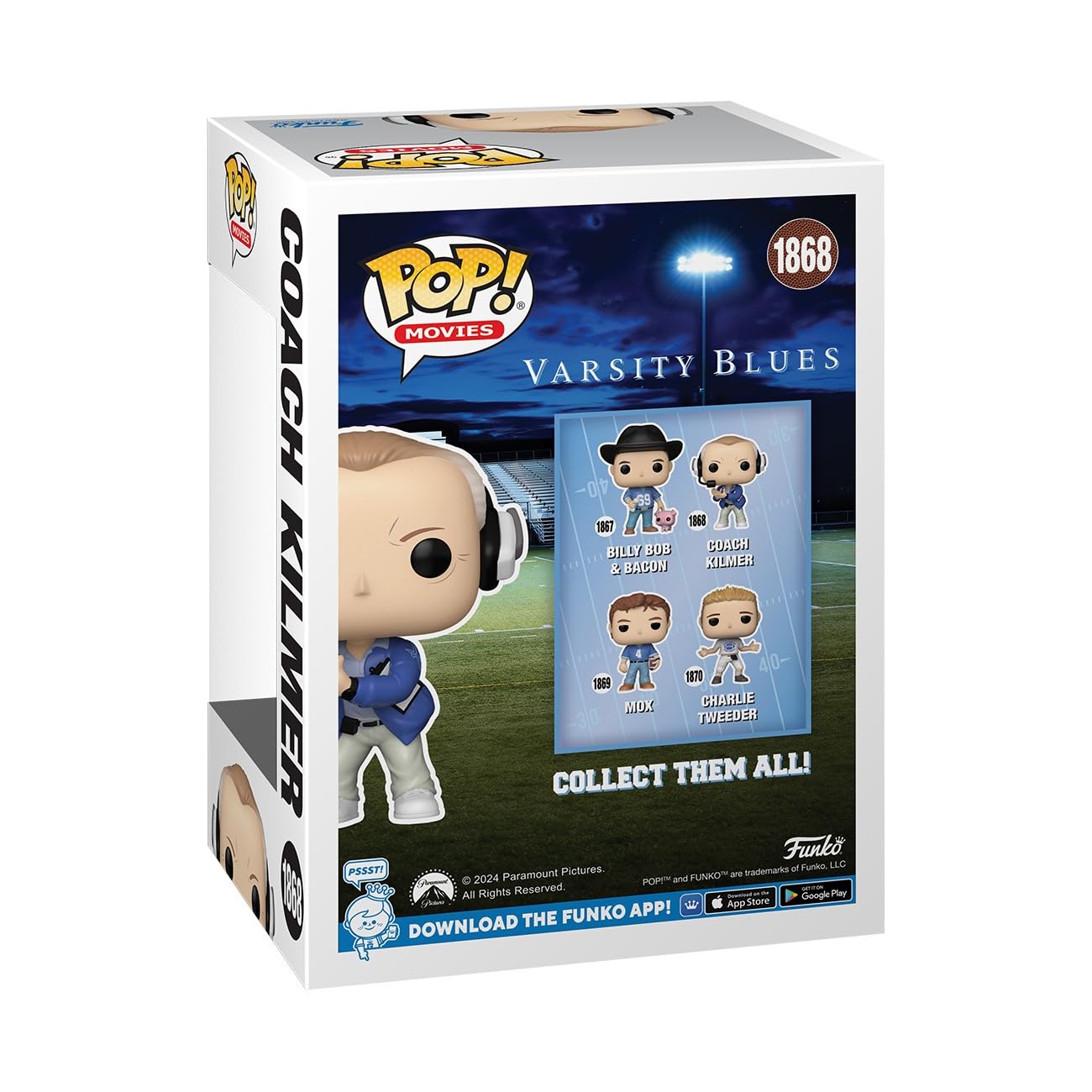 Funko POP Movies: Varsity Blues - Coach Bud Kilmer - Collectable Vinyl Figure - Gift Idea - Official Merchandise - for Kids & Adults - Movies Fans