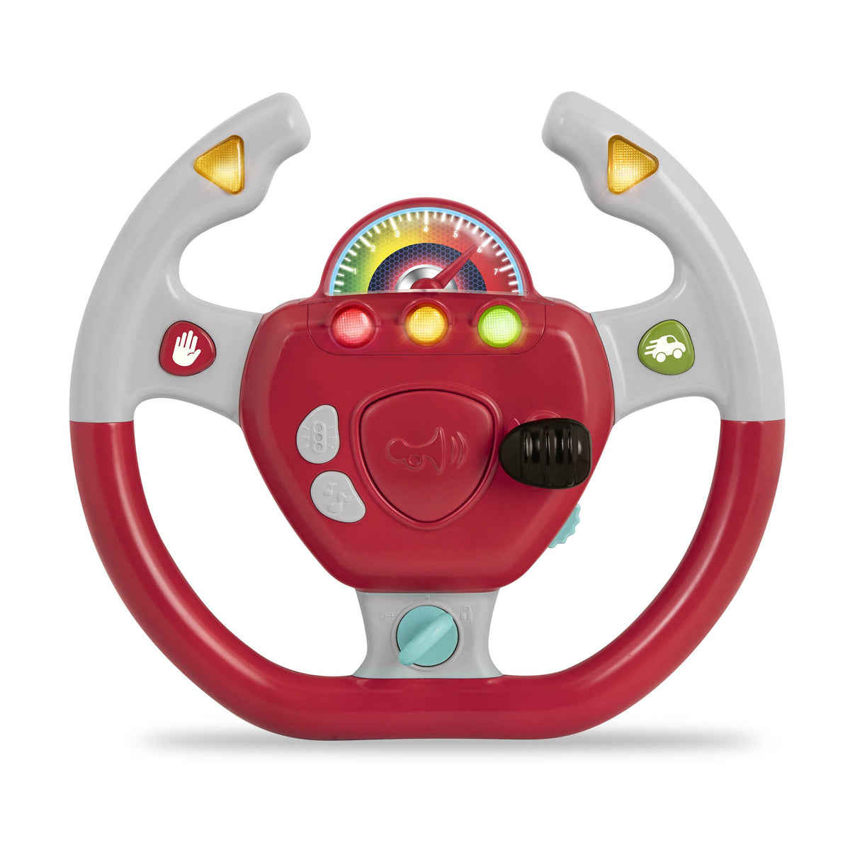 Battat Toy Steering Wheel, Geared to Steer Interactive Car Toy, 1 Pieces