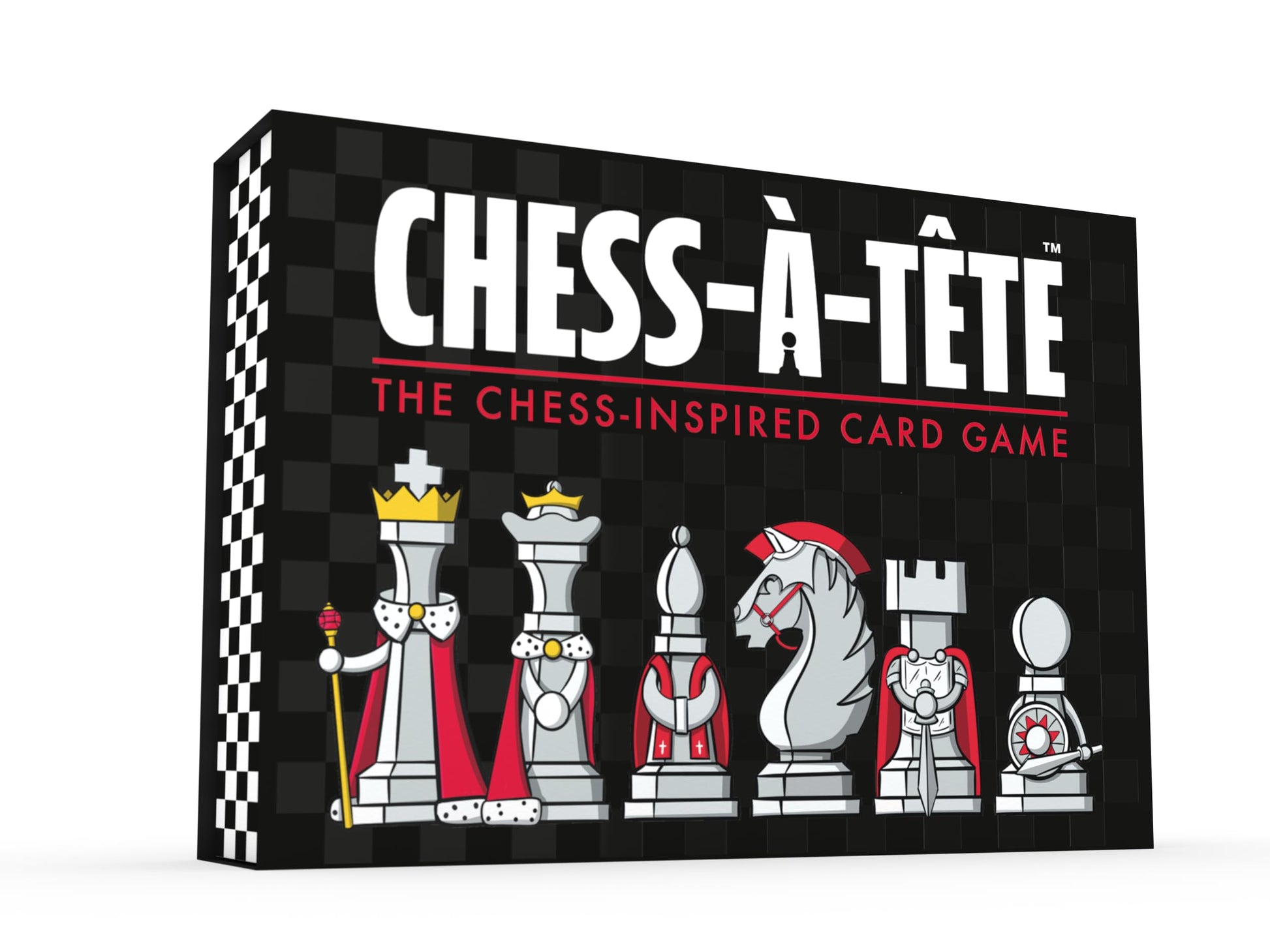 Chess-à-Tête - 2 Player Strategy Card Game for Adults & Teens | Chess-Inspired Tactical Battles | Fast, Portable, Easy to Learn