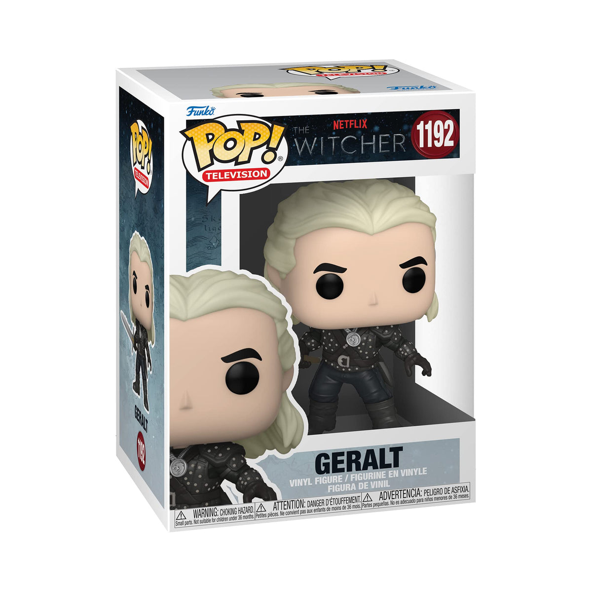 Funko POP! Television: The Witcher - Geralt - 1 in 6 Chance of Rare Chase
