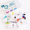 Dry Erase Spanish Flash Cards for Kids | English - Spanish Alphabet Flash Cards for Beginners - Set of 200 ESL Teaching and Learning Bilingual