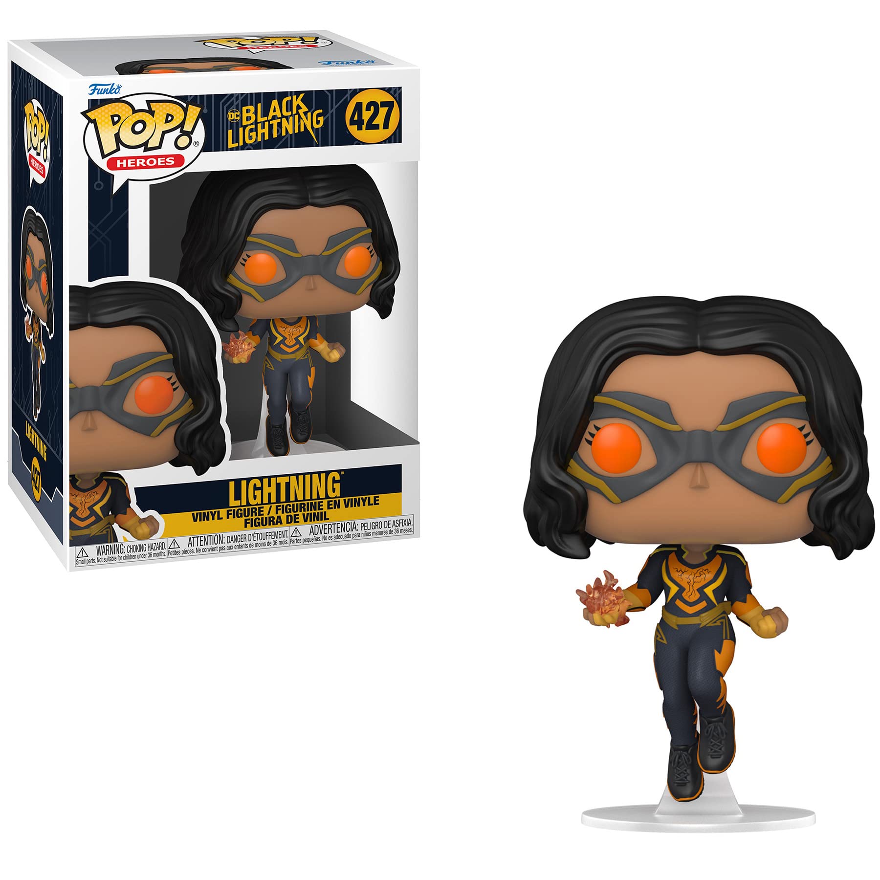 Funko POP! DC Black Lightning Collectors Set - Black Lightning, Thunder, and Tobias Whale