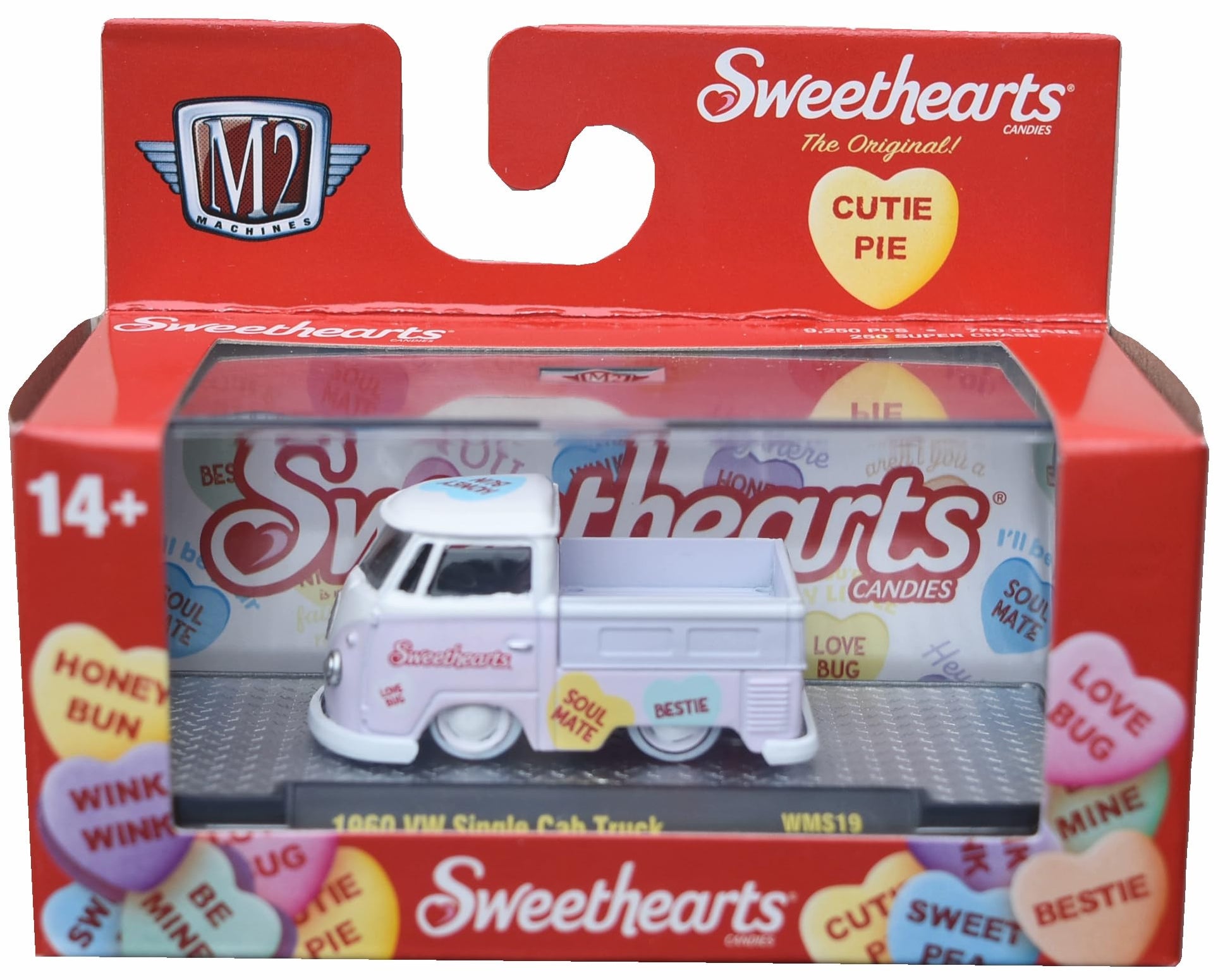 M2 Machines 1960 VW Single Cab Truck, Sweethearts 9,250 PCS