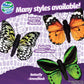 Real Planet 11" Butterfly Stuffed Animal - Realistic Insects and Bugs Green Stuffed Animal Butterfly Decorations, Butterfly Toy Plush Stuffed Animal