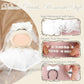 Clothes Compatible with LABUBU Doll - 4PCS Wedding Dress Set, 17cm Doll Clothes Designer Outfit for Bridal Theme, Cute Stylish Accessories for Labubu
