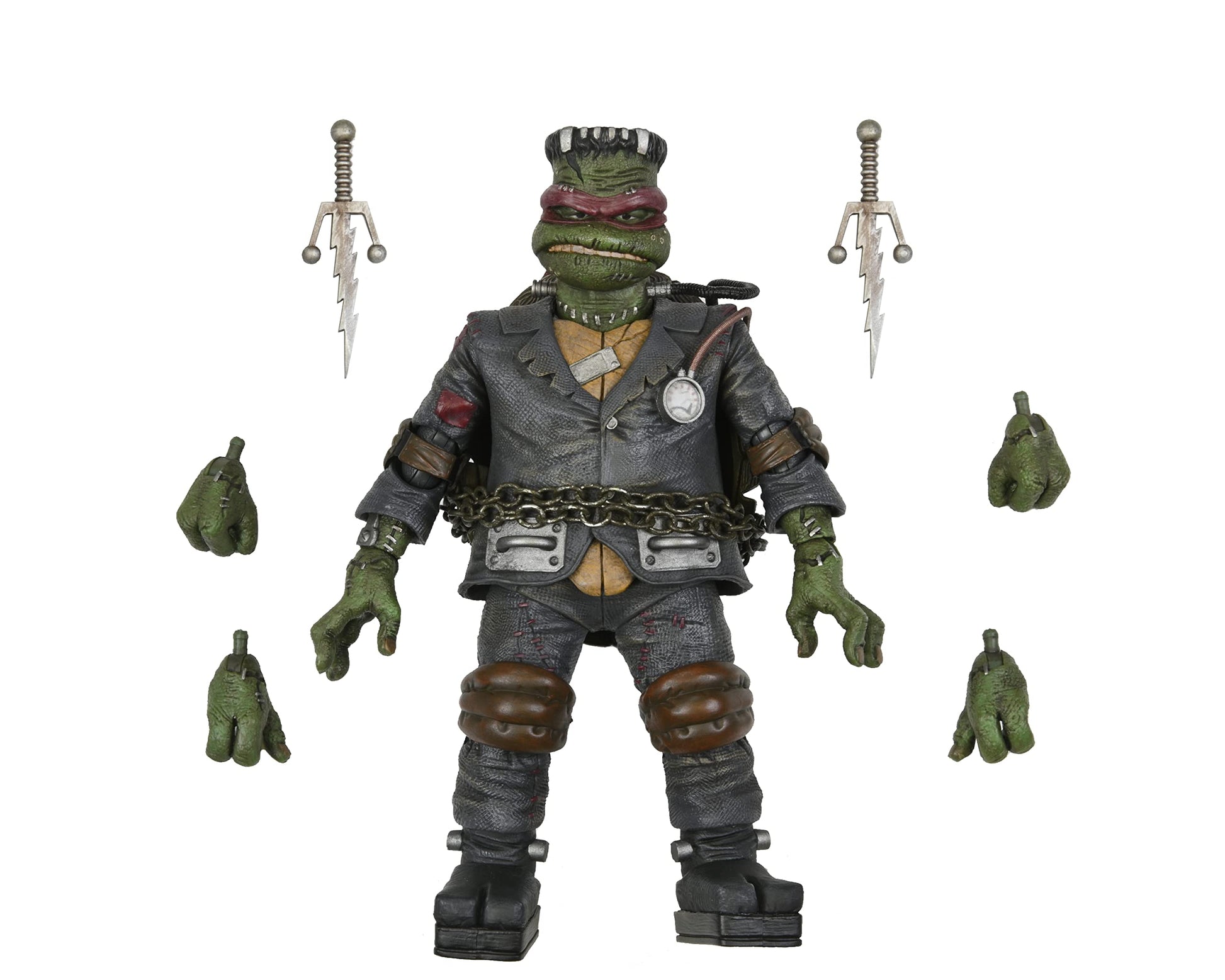 Universal Monsters/Teenage Mutant Ninja Turtles - 7” Scale Action Figure - Ultimate Raphael as Frankenstein's Monster