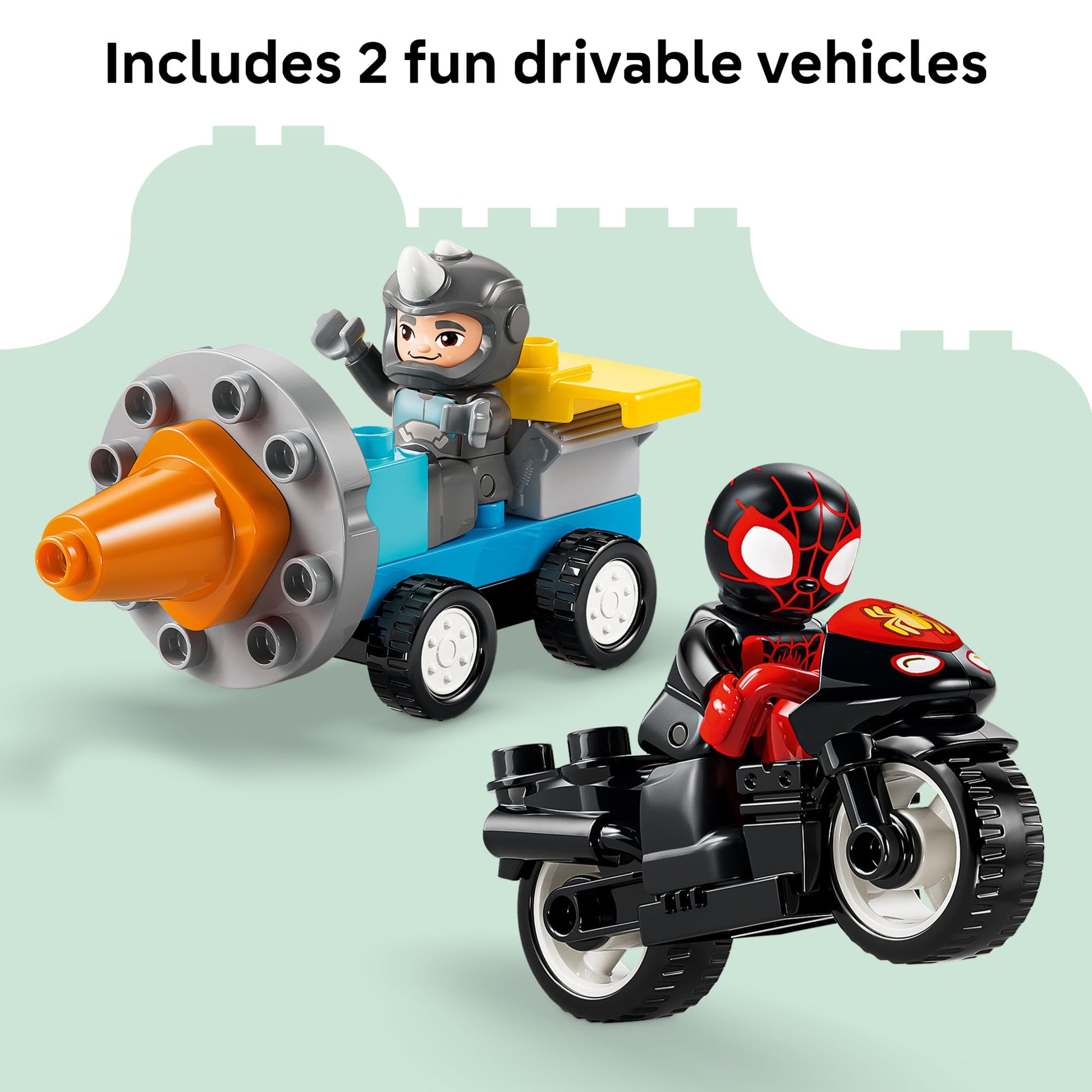LEGO DUPLO Marvel Team Spidey Webquarters 10464