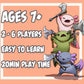 Axe-A-Lot-L - A Comical Limb-Chopping Party Game for 2-6 Players On Family Game Night - for Axolotl Fans Ages 7 and Up 162 Cards
