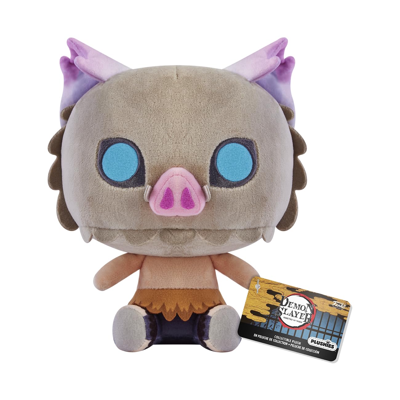 Funko Plush Demon Slayer - 7" Inosuke Hashibira - Collectable Soft Plush - Birthday Gift Idea - Official Merchandise - Stuffed Plushie for Kids