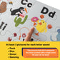 Animal Antics Alphabet Puzzles for Toddlers 3-5, ABC Puzzle, Toddler ABC Learning Toys, Preschool & Kindergarten Learning Toys for Kids