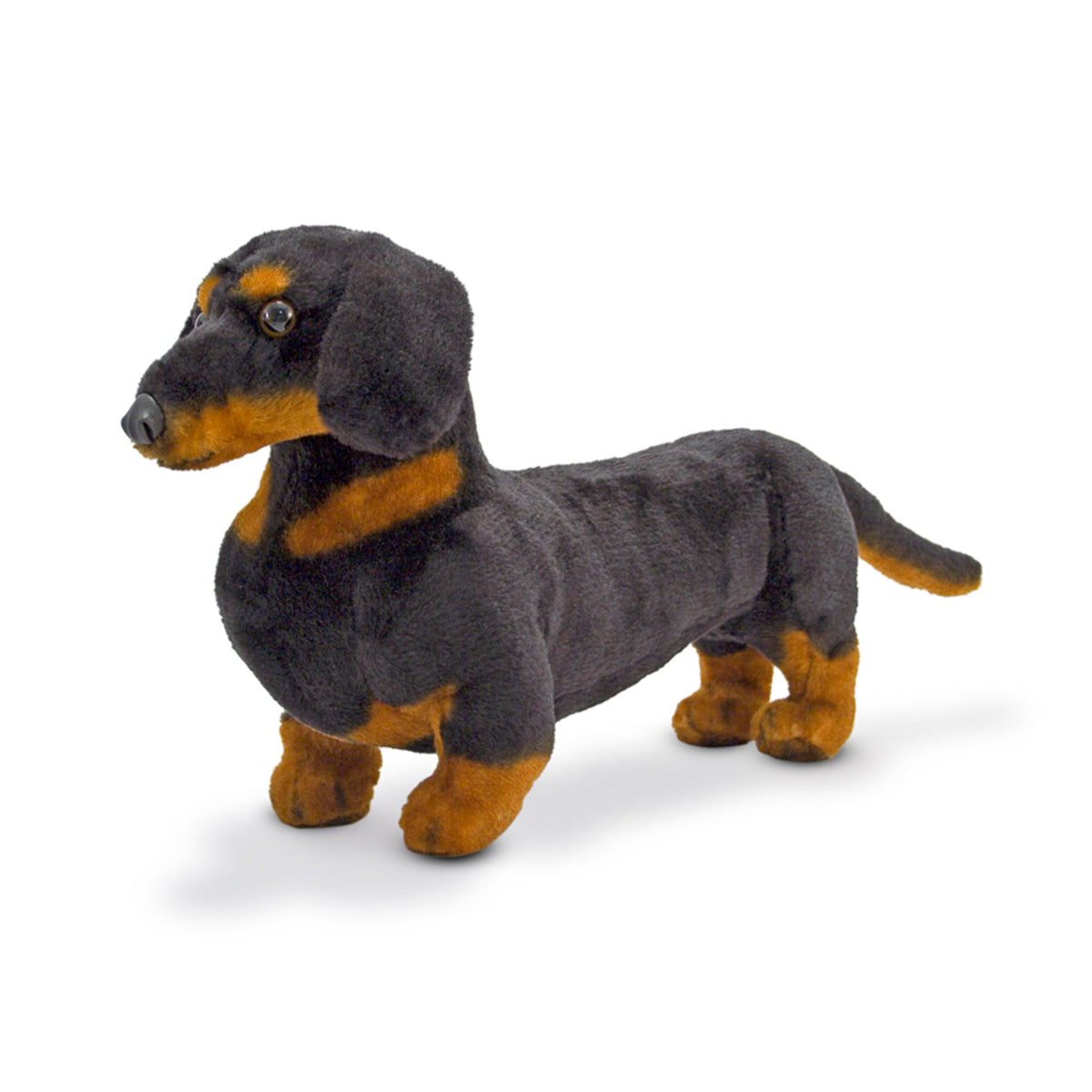 Melissa & Doug Giant Dachshund - Lifelike Stuffed Animal Dog Large