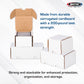 BCW 200 Count Trading Card Storage Box | Cardboard Organizer for Sports and Gaming Cards | Durable 200 lb. Test Strength | Assembly Required | 10 Pack