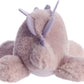 Aurora® Adorable Mini Flopsie™ Stegosaurus Stuffed Animal - Playful Ease - Timeless Companions - Purple 8 Inches