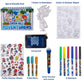 Sonic the Hedgehog Coloring & Sticker Activity Set with Carrying Case