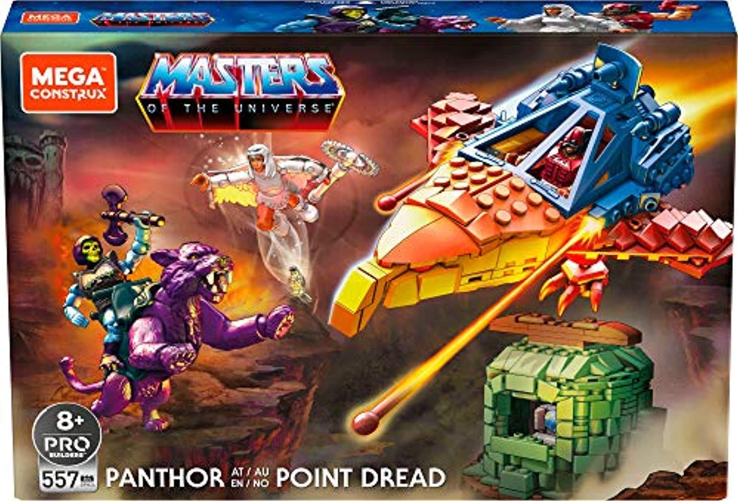 Mega Construx Masters of The Universe Panthor at Point Dread