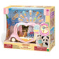 Calico Critters - Ice Cream Van - Calico Land Amusement Series - Kids Pretend Play Toy, Miniature Vehicle & Accessories Set, Ages 3+