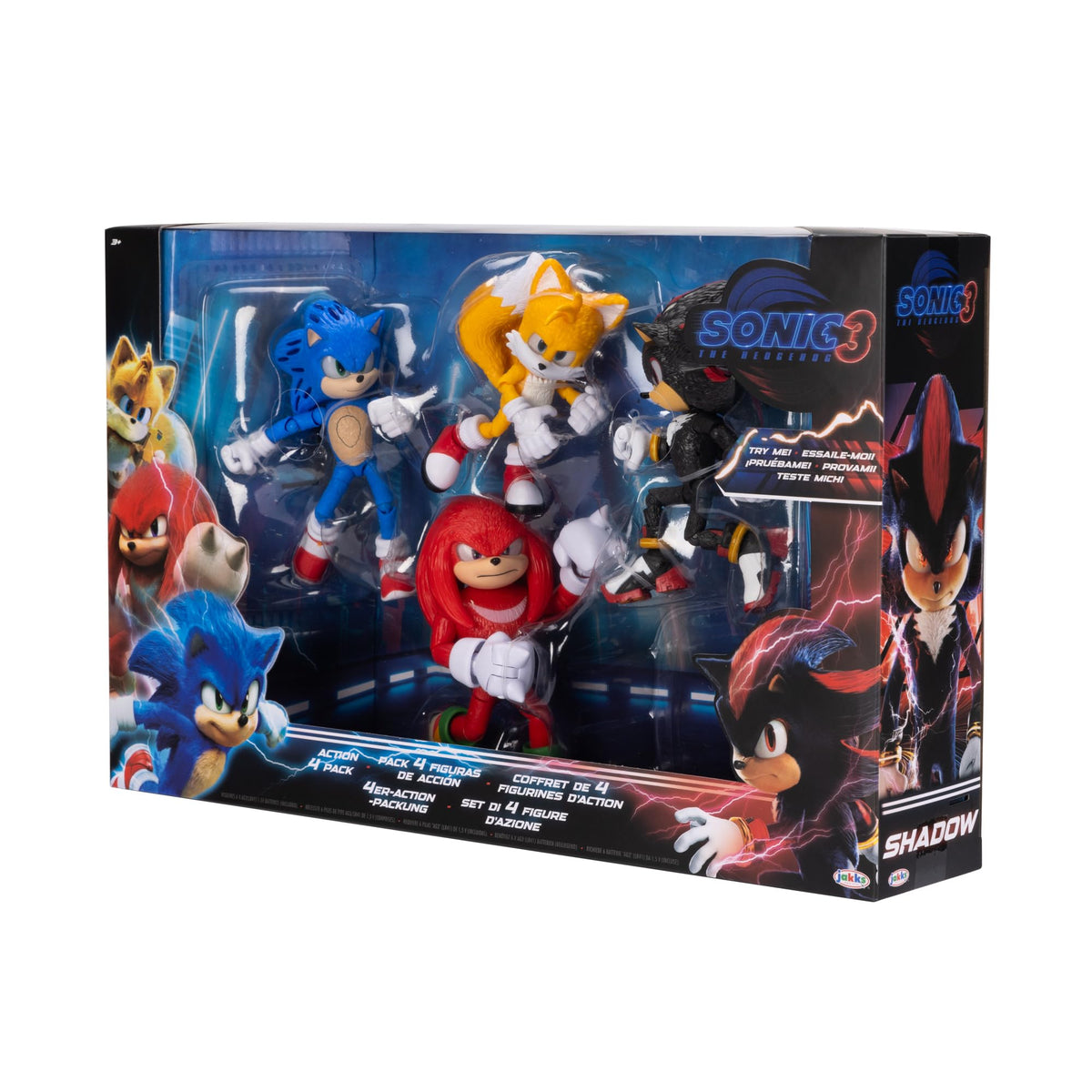 Sonic 3 Movie - 5" Figures Multi-Pack