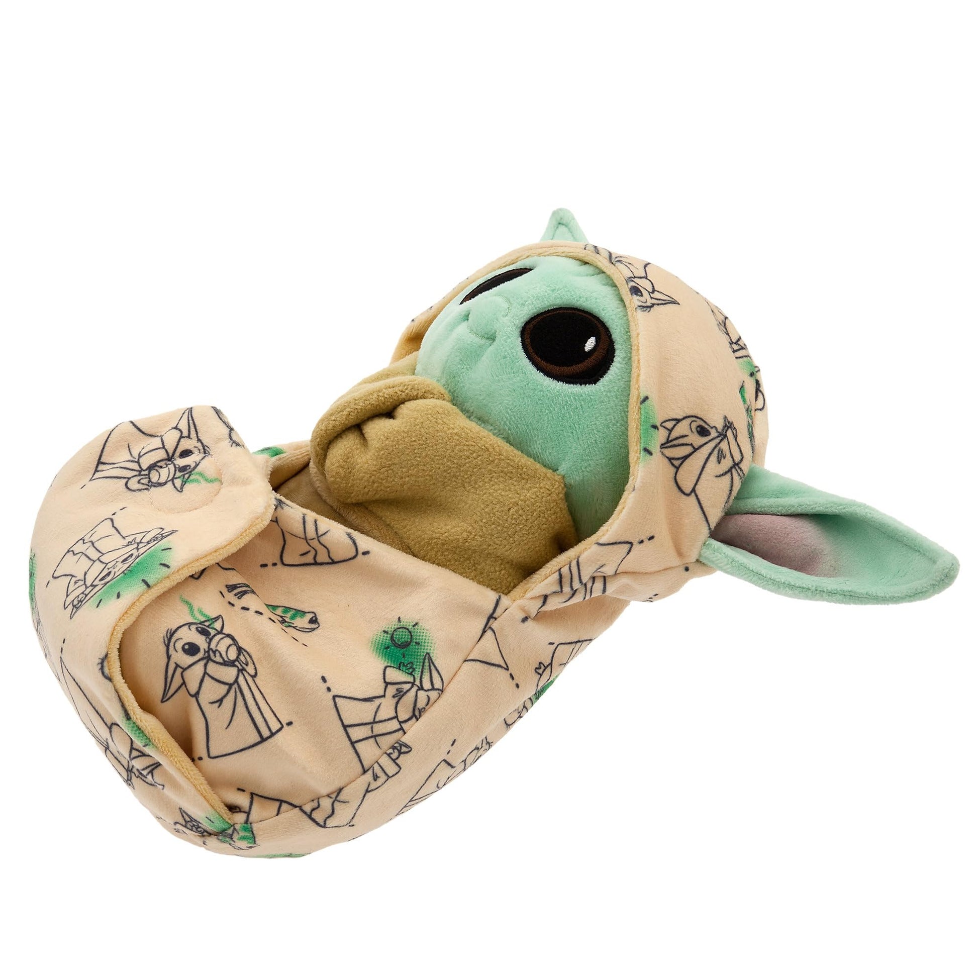 Disney Store Official Grogu Plush with Blanket Pouch - The Mandalorian - Disney Plushy in Baby Swaddle - Toy for Those who Love Plush Figure Toys
