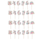 Modern Whimsy Unicorn Cupcake Toppers | Set of 24 | Rainbow Unicorn Birthday Decorations & Party Supplies - Perfect Magical Cupcake Decorations & Cake