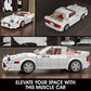 Mould King Speed Champion RX-7 Initial D Building Set & Display Case, 27015 Cars Model Kits Gifts for Teens/Adults, Creative for Teens Age 14+