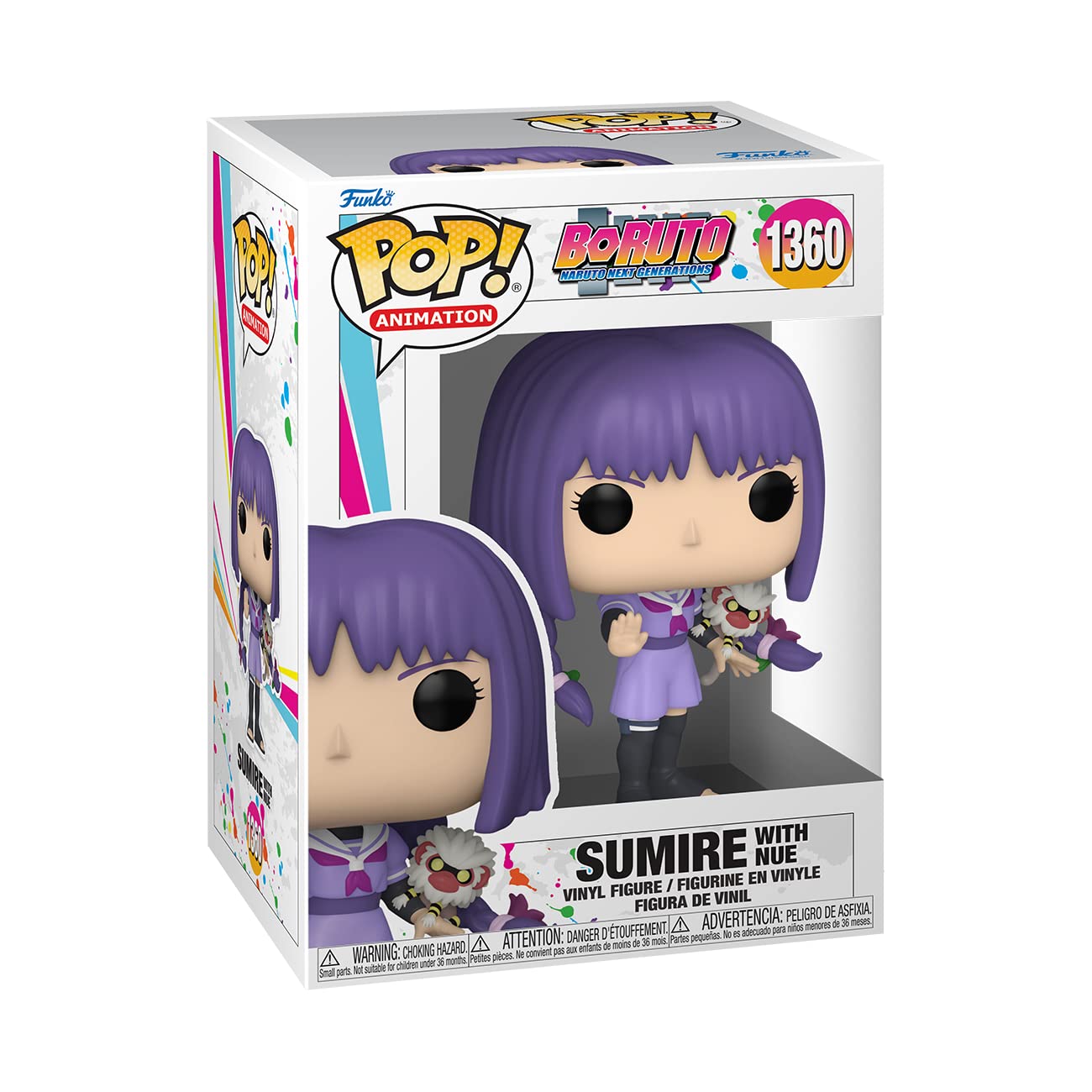 Funko POP! Animation: Boruto - Sumire Kakei with Nue - Boruto: Naruto Next Generations - Collectable Vinyl Figure - Gift Idea - Official Merchandise